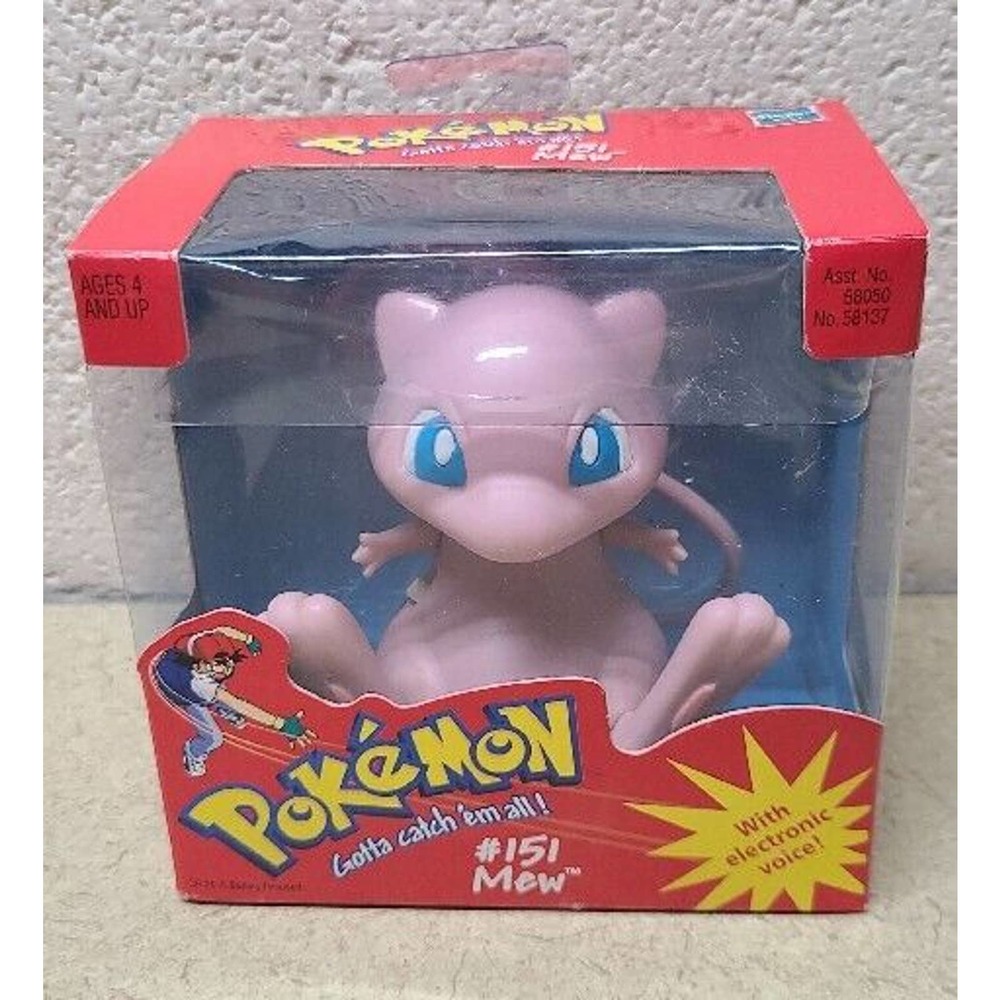 Pokemon Mew #151 Electronic Voice Vintage Hasbro Toy 1999 Nintendo OPEN BOX